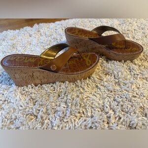 Sam Edelman Women’s Tan Wedges